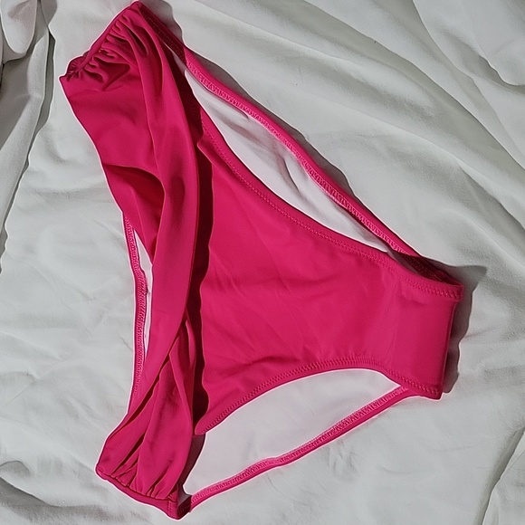 Women's Sexy V Neck Cross Back Triangle Bikini Set Size L - Picture 7 of 9